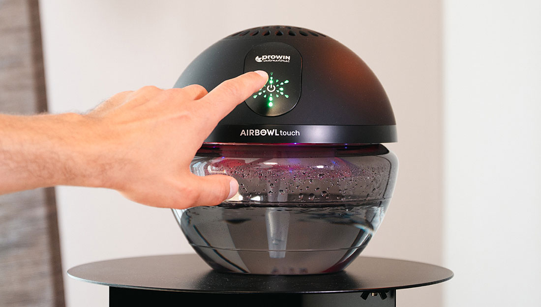 Allumer le proWIN AIRBOWL touch